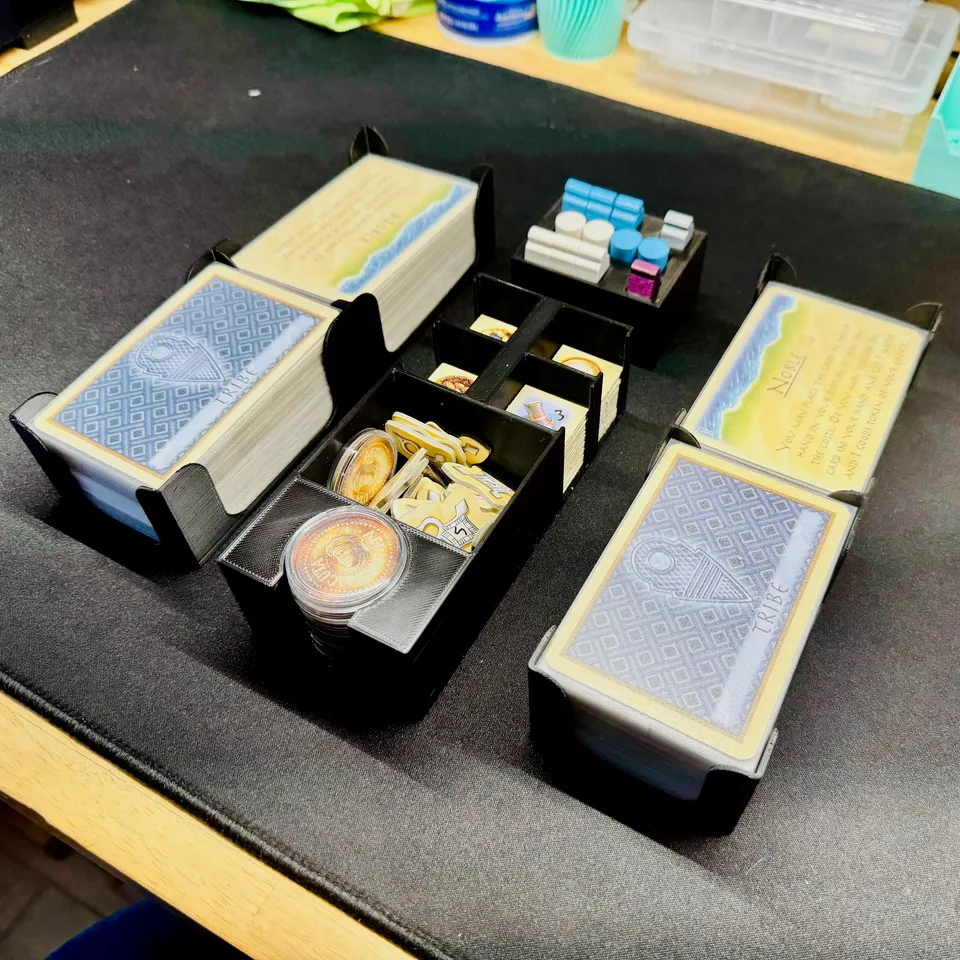 Targi Board Game Organizer for Base and Targia Expansion by Andrew King |  Download free STL model | Printables.com