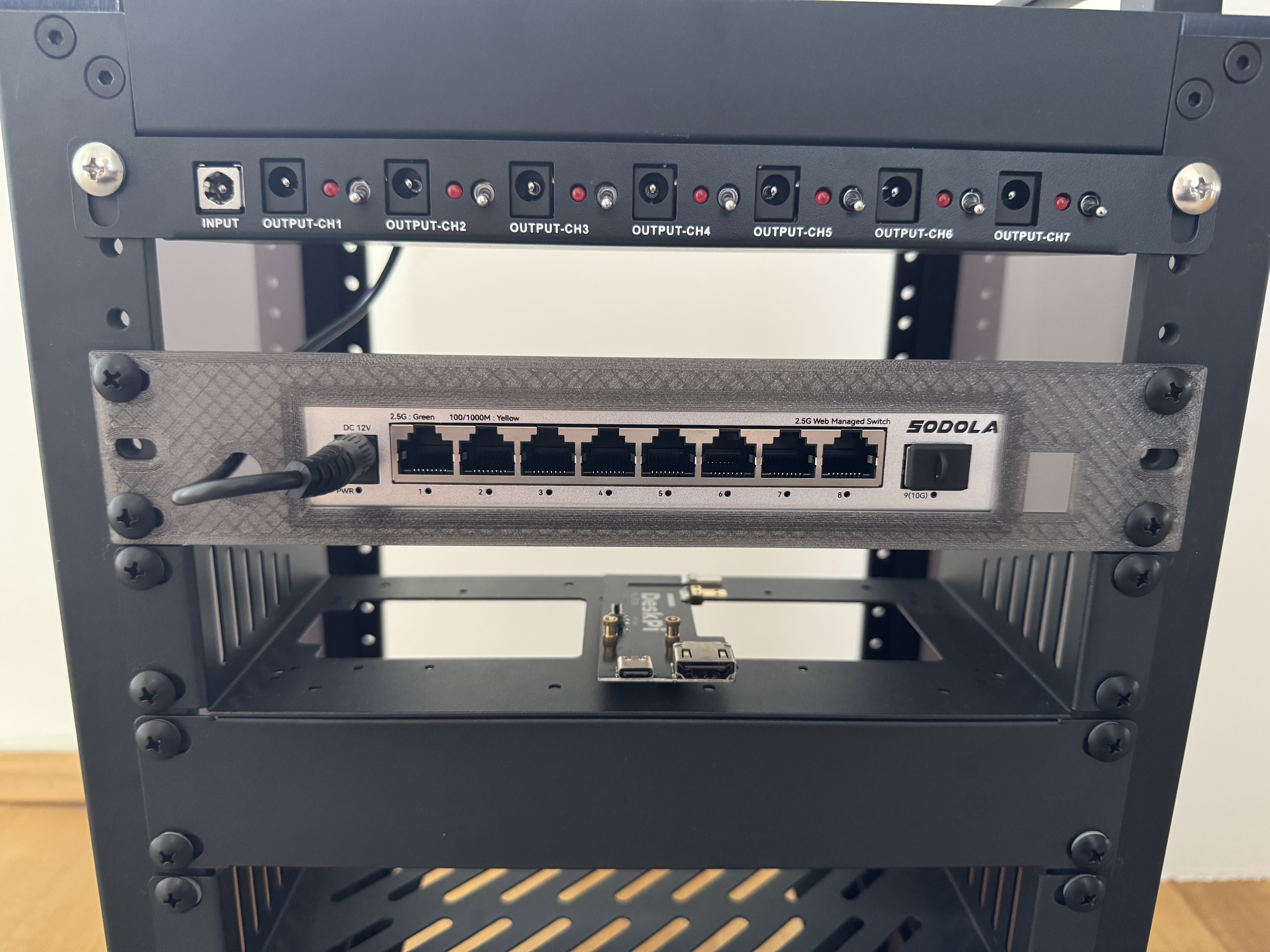 Sodola Switch 10 inch rack mount