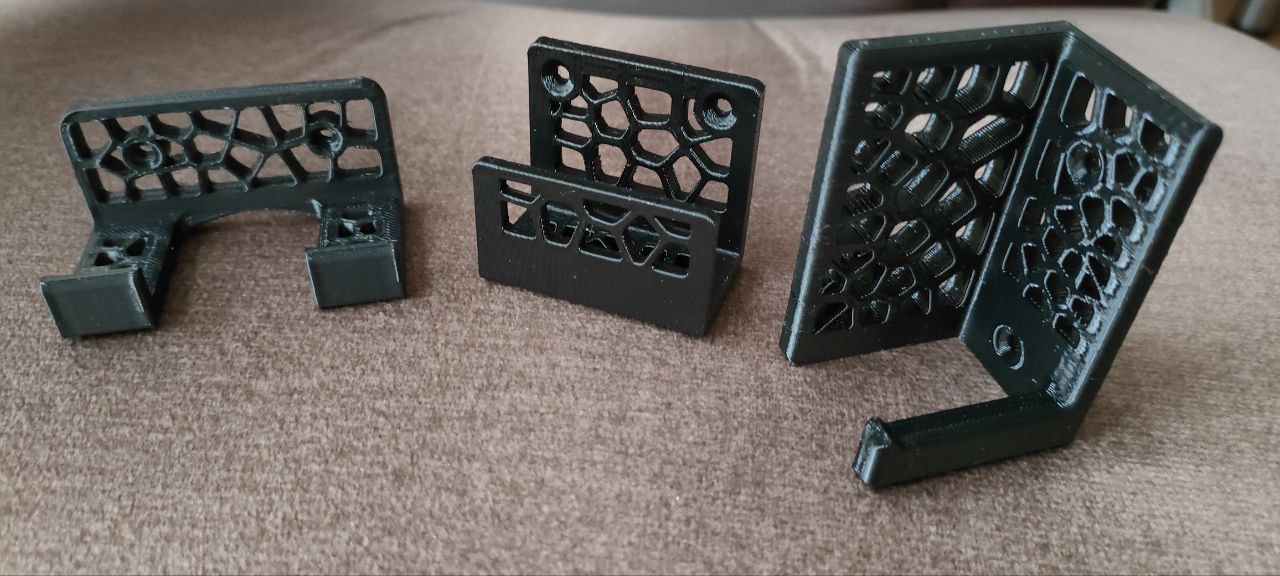 Brackets for various purposes