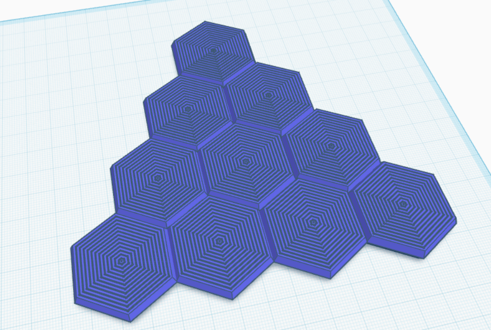 10x Hexagon Fidgets In One