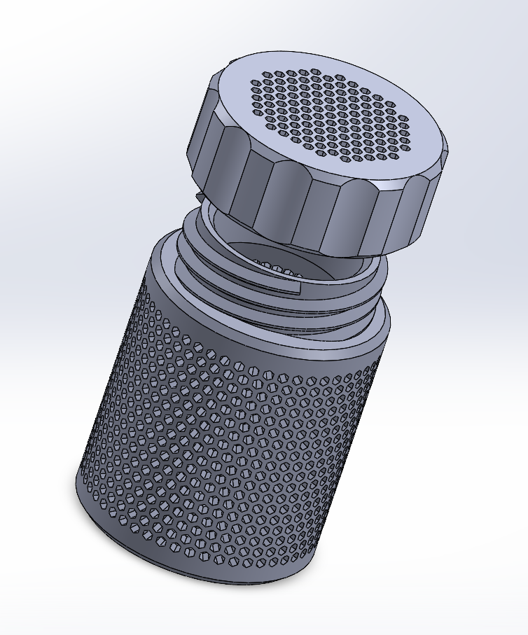 Strong Silica Container