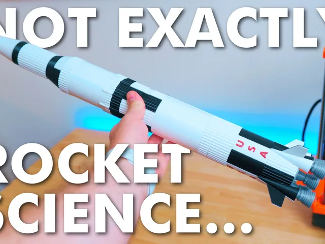 Saturn V Rocket Model 600 mm Tall!