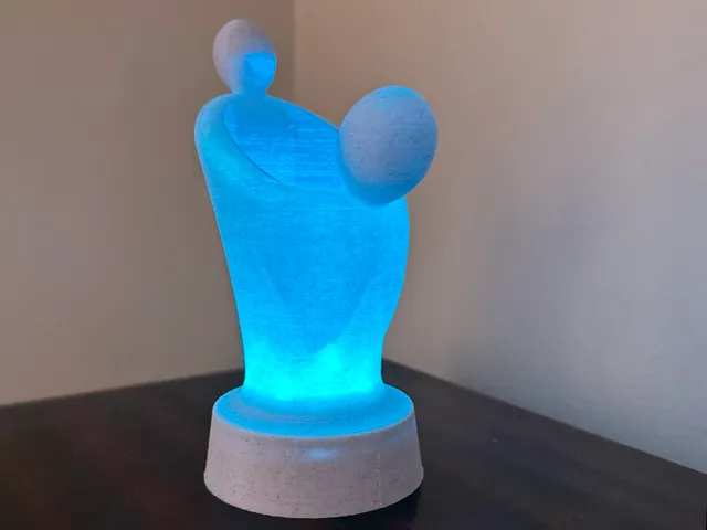 A Father's Joy, Father's Day Lighted Sculpture