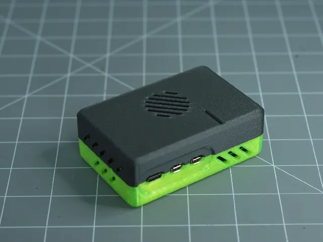 Case for Raspberry Pi 5 With Pimoroni NVMe Base + Optional mounting