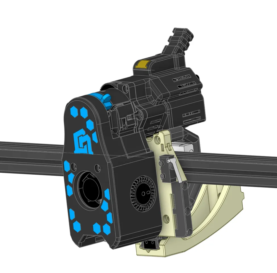 Ender 6 X Carriage + MGN12 - for Spartacus by Nadir @ CN3D