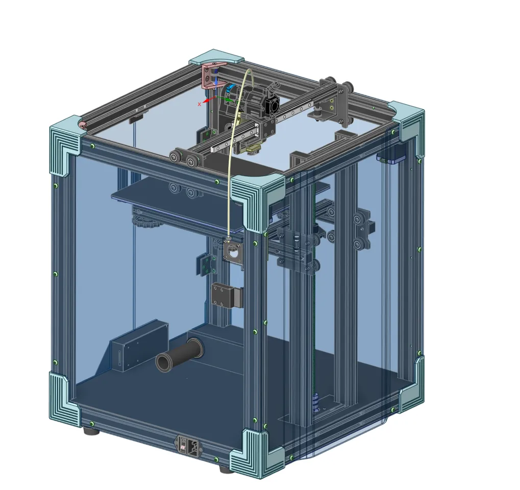 Ender 6 X Carriage + MGN12 - for Spartacus by Nadir @ CN3D