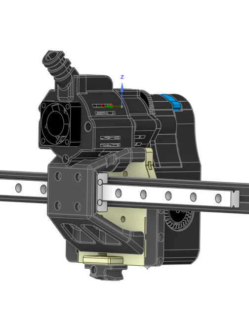 Ender 6 X Carriage +  MGN12 - for Spartacus