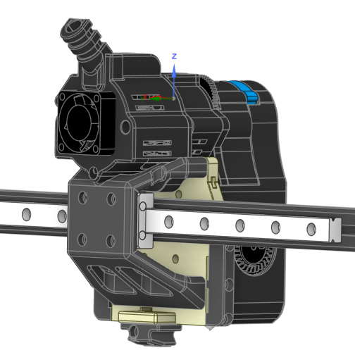 Ender 6 X Carriage + MGN12 - for Spartacus by Nadir @ CN3D