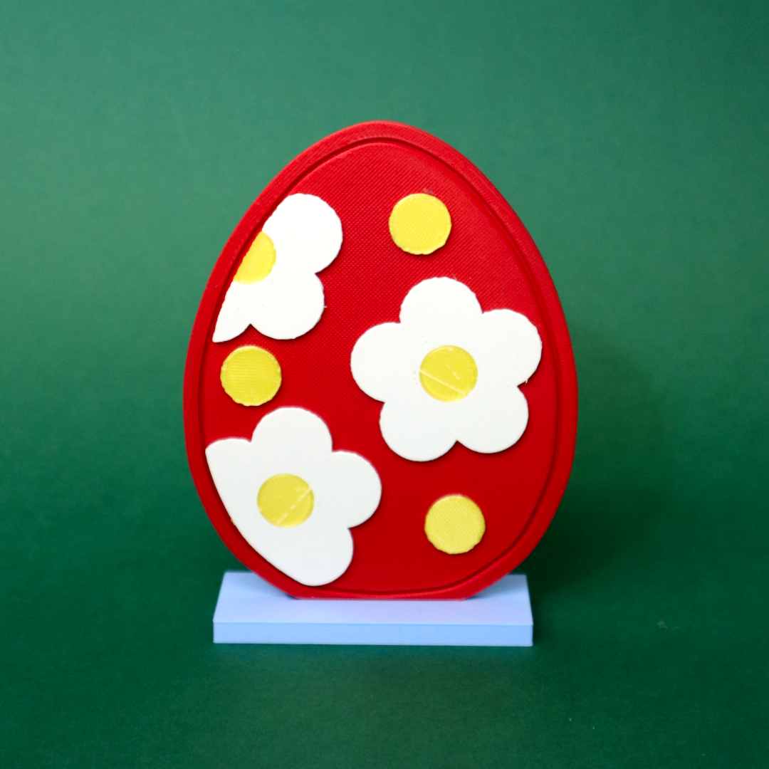 Miniatura 4 do modelo 3D Floral Easter Egg