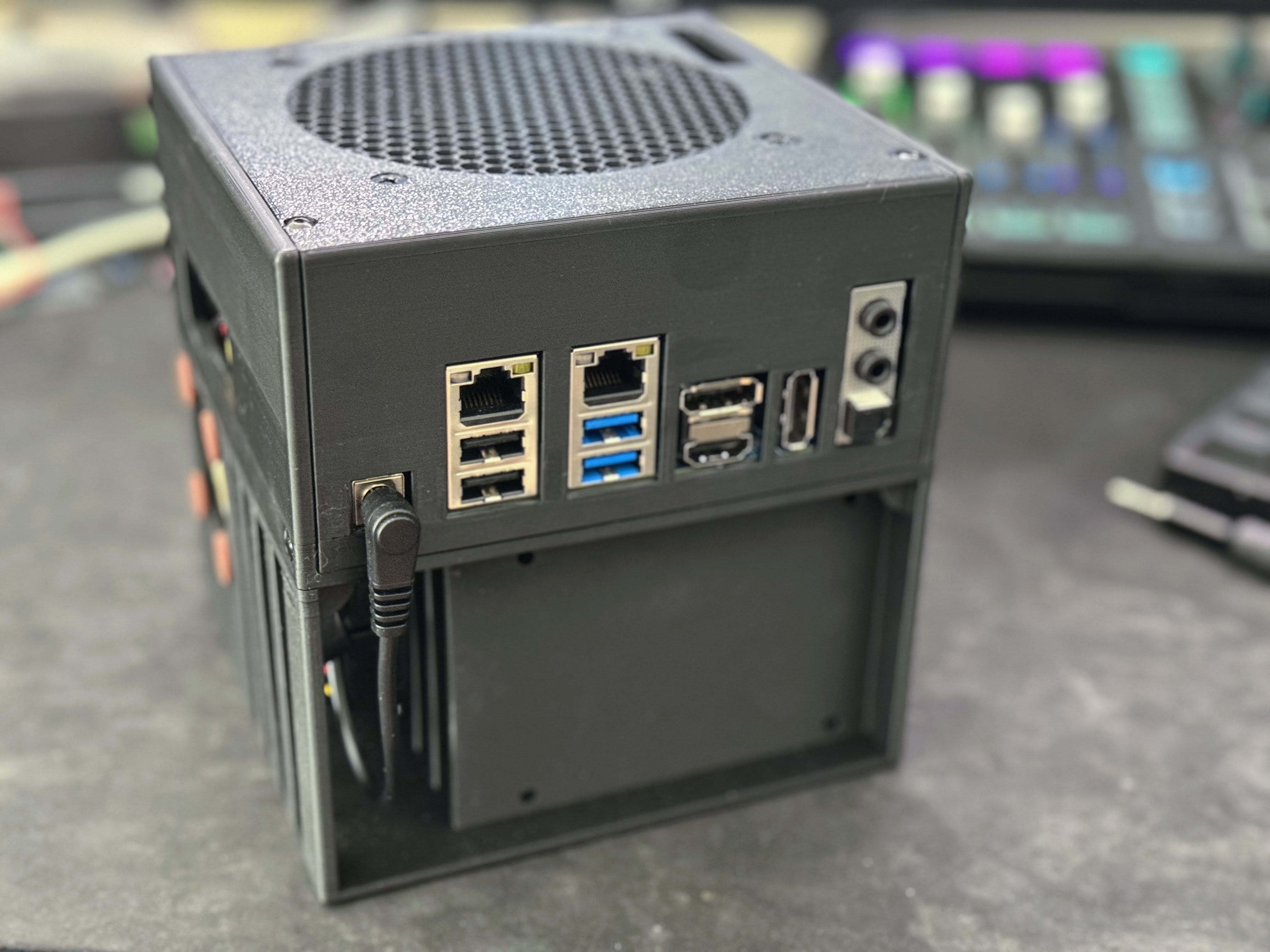 Odroid H4 Case   2 5 or 3 5 HDD NAS And PSU by Cpp Bear Download free