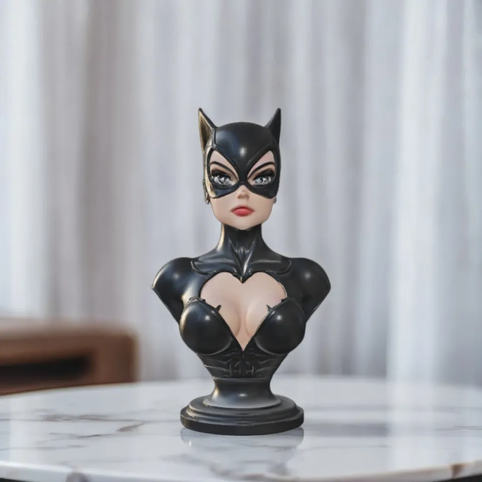 Bust Catwoman by SwotariCZ | Download free STL model