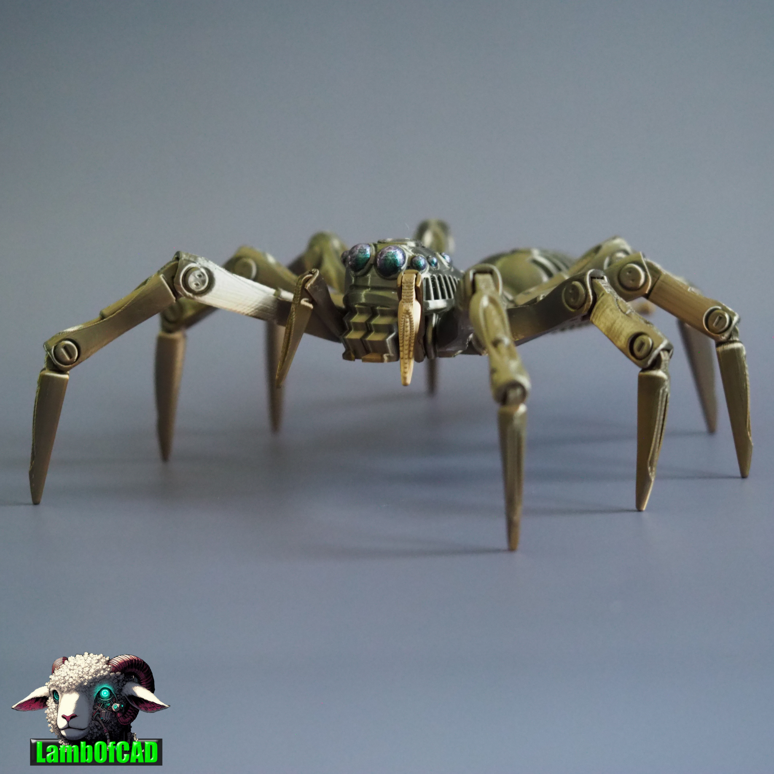 Miniatura 8 do modelo 3D Robotic Jumping Spider