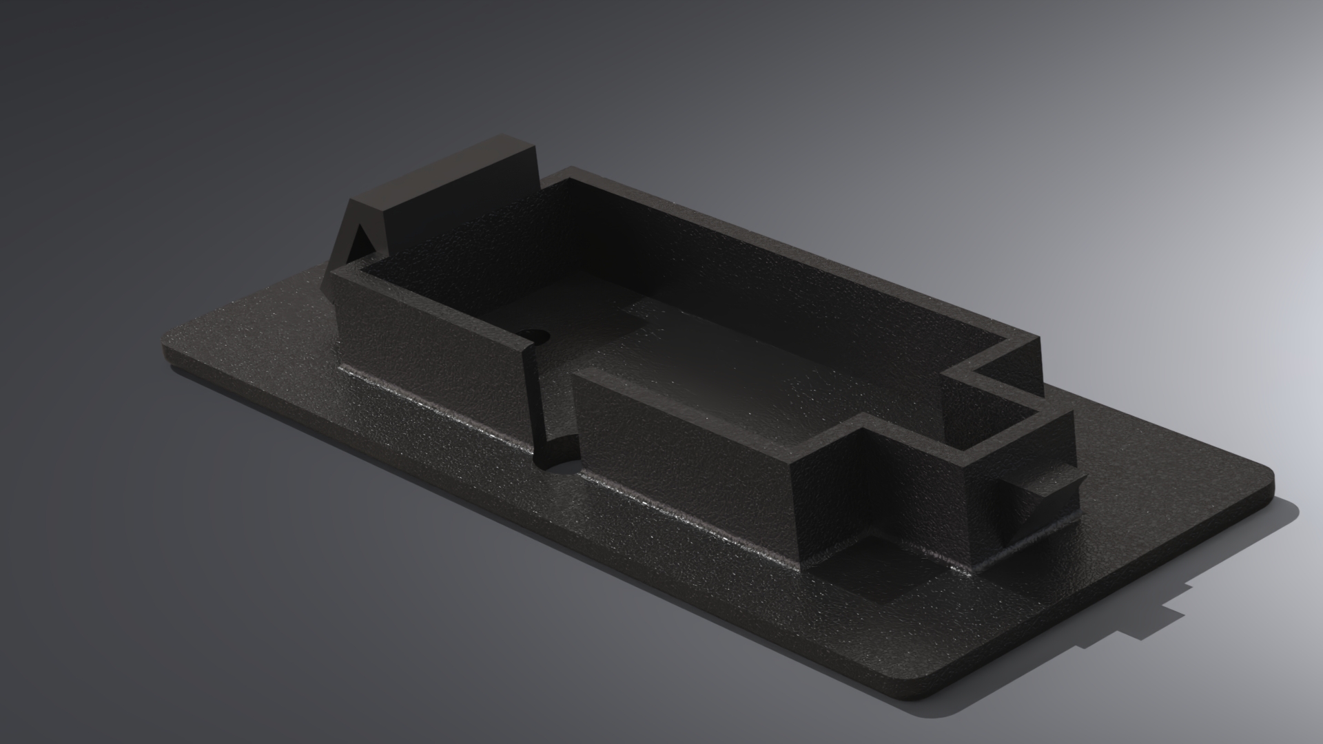 MX5 NC Miata backup camera holder