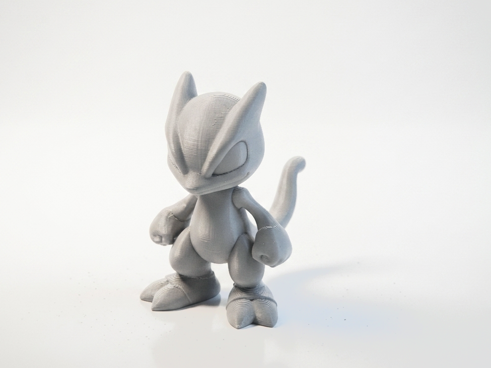 Angry Mewtwo Figurine Pokemon 3D Printable