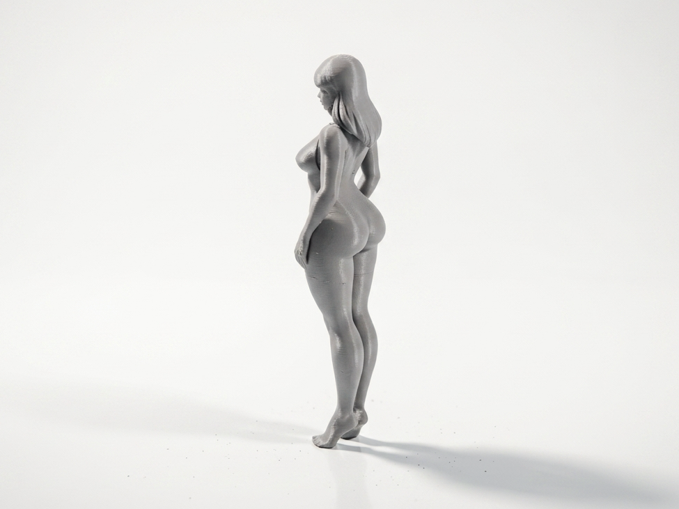 Bikini Lady Figurine Female Figure 3D Printable