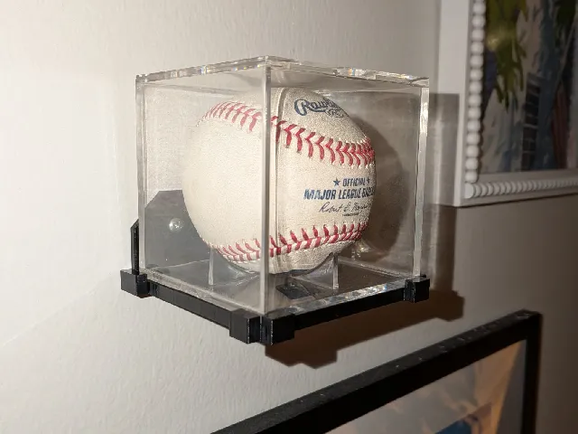 Baseball Case Wall Mount