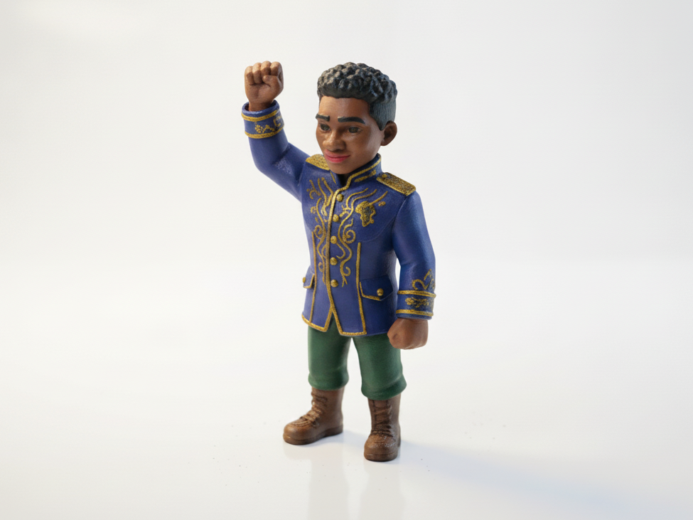 African Prince Figurine Collectible 3D Printable