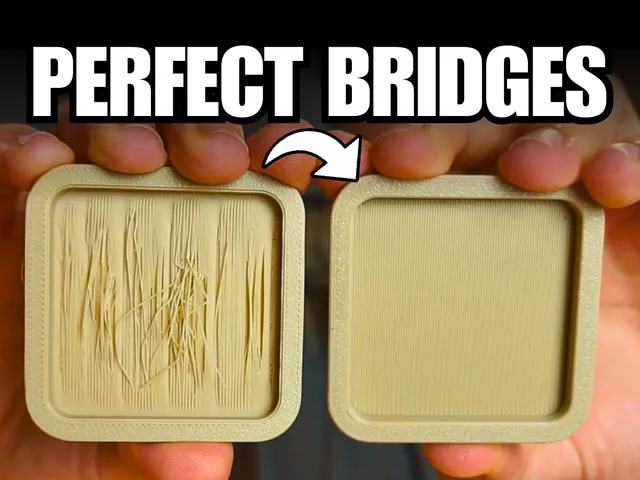 3D Printing Bridge Calibration Test (Basic & Advanced)