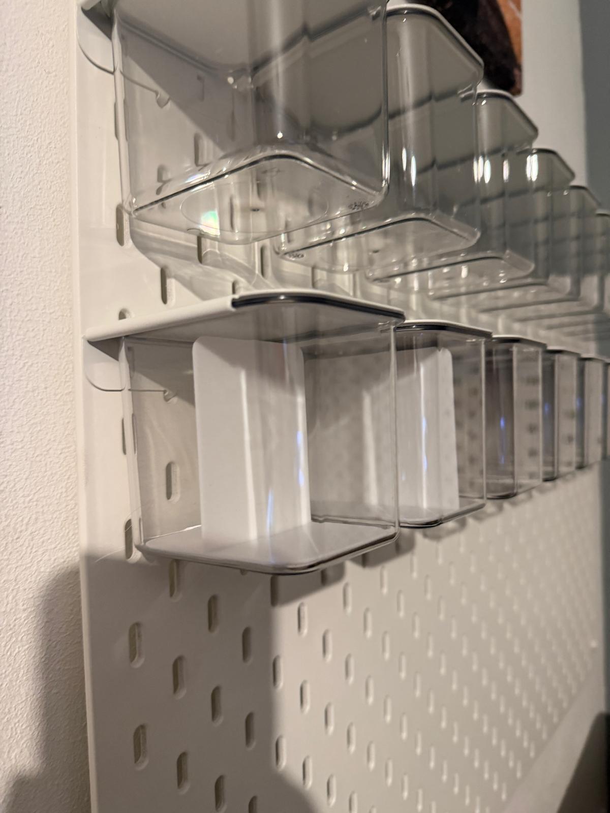 IKEA SKÅDIS Container Divider 2-Compartment Insert
