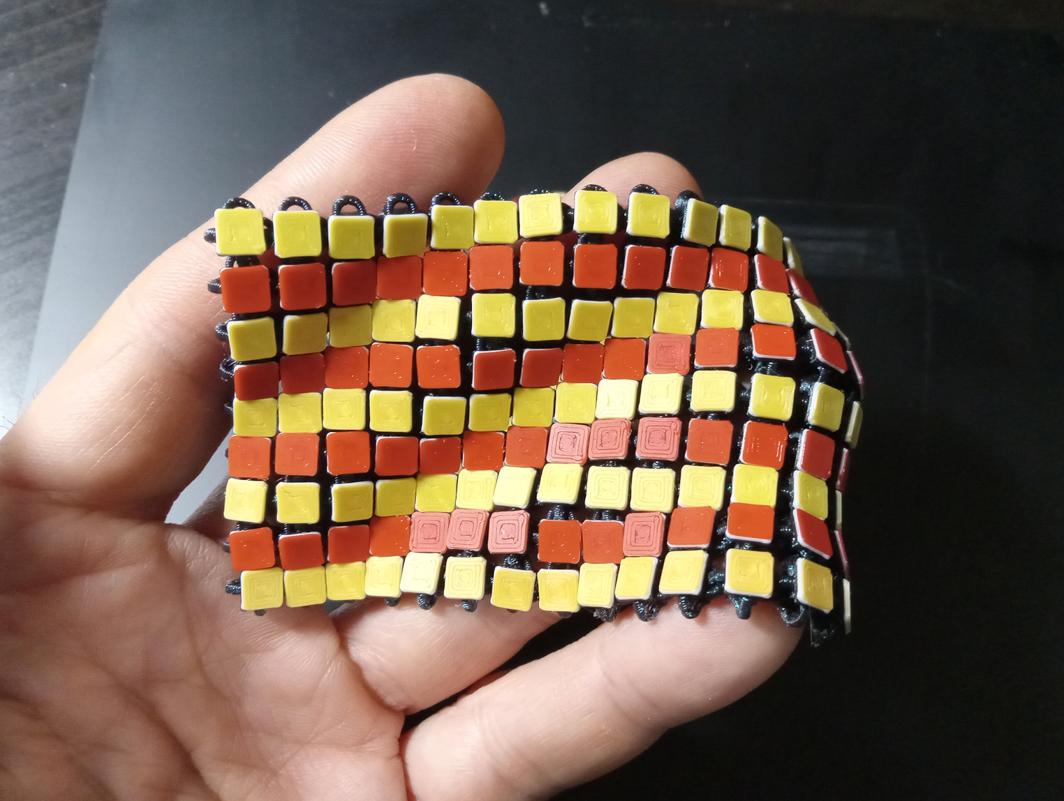 Senyera (Catalan flag) fabric