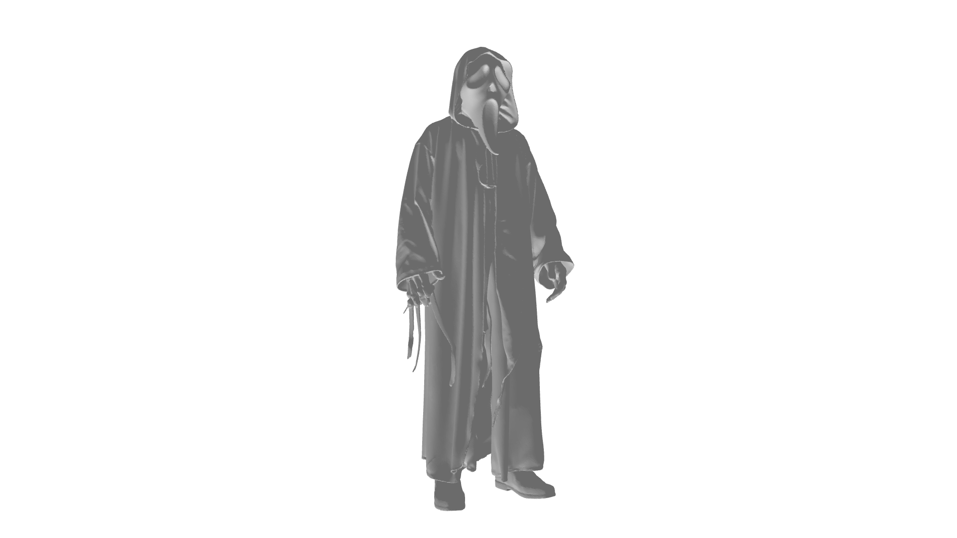 Miniatura 4 do modelo 3D Ghost Face