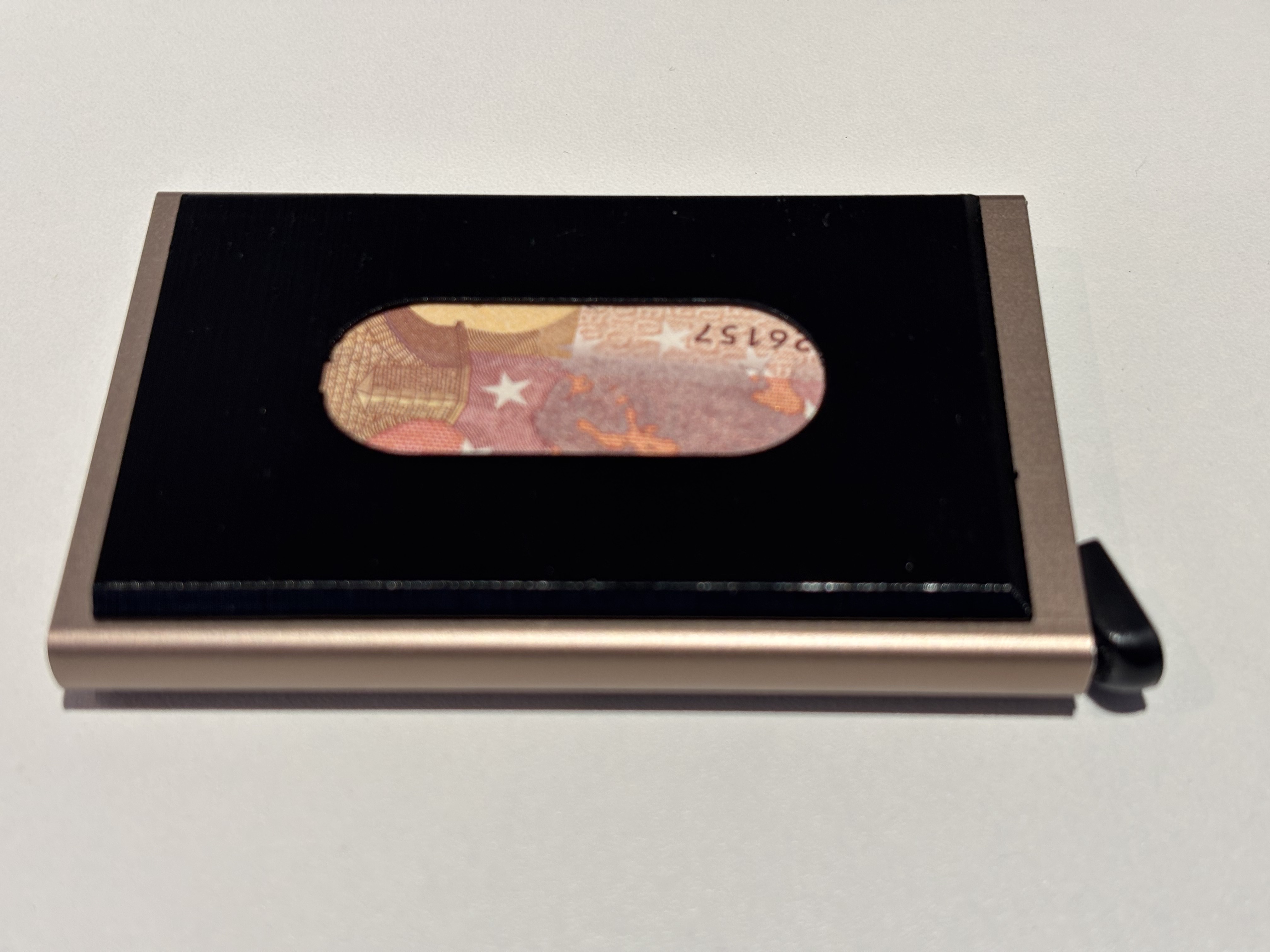 Bill holder for Secrid card holder