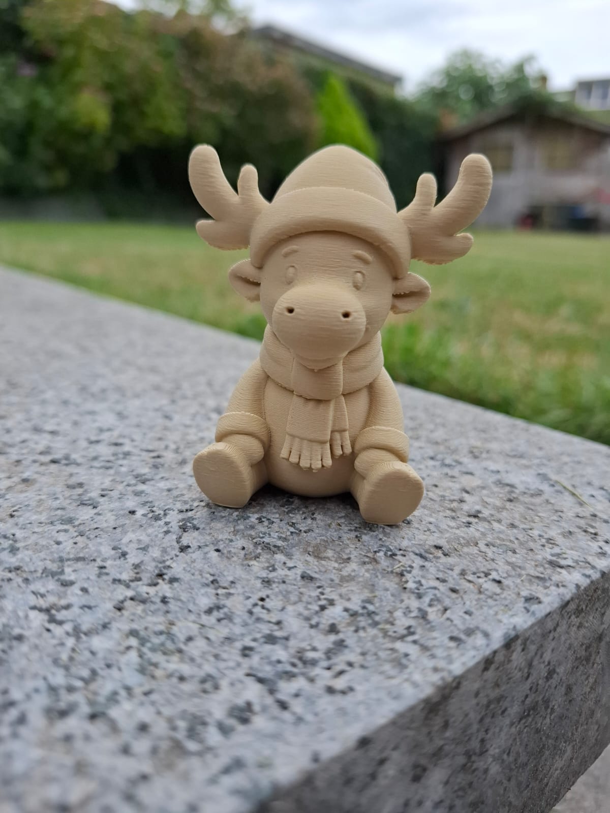 Cozy Holiday Reindeer