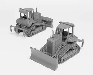 Cat D5N XL - H0 Scale dozer model kit