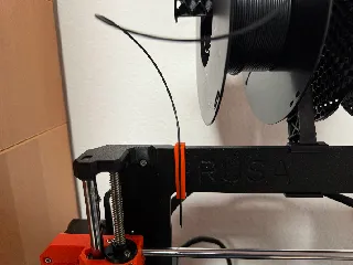 Filament Clip for Prusa Frame MK4/MK4S and MK3? on the upper frame