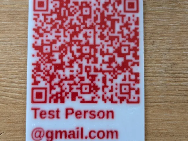 Physical Virtual Business Card