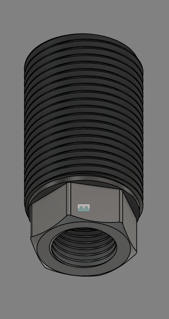 M12x1.25 - M20x1.5 Adapter