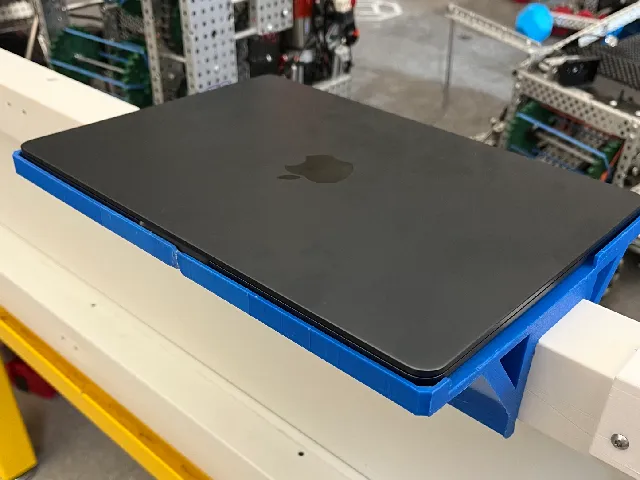 VEX V5 field MacBook stand
