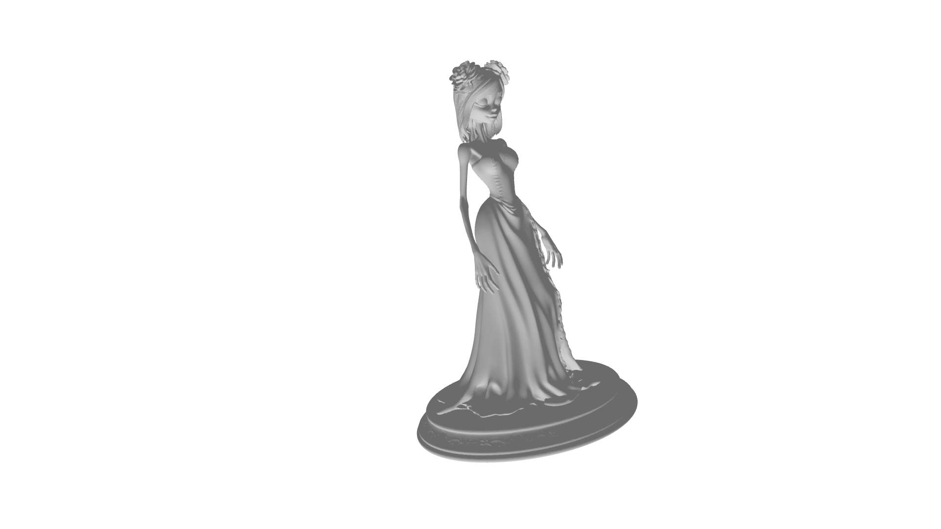 Corpse Bride with base plate — miniatura 2