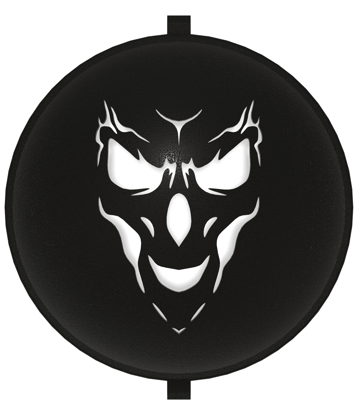 Golf - Golf Ball Stencil - Insert - Halloween - Scary Face - Spray Only