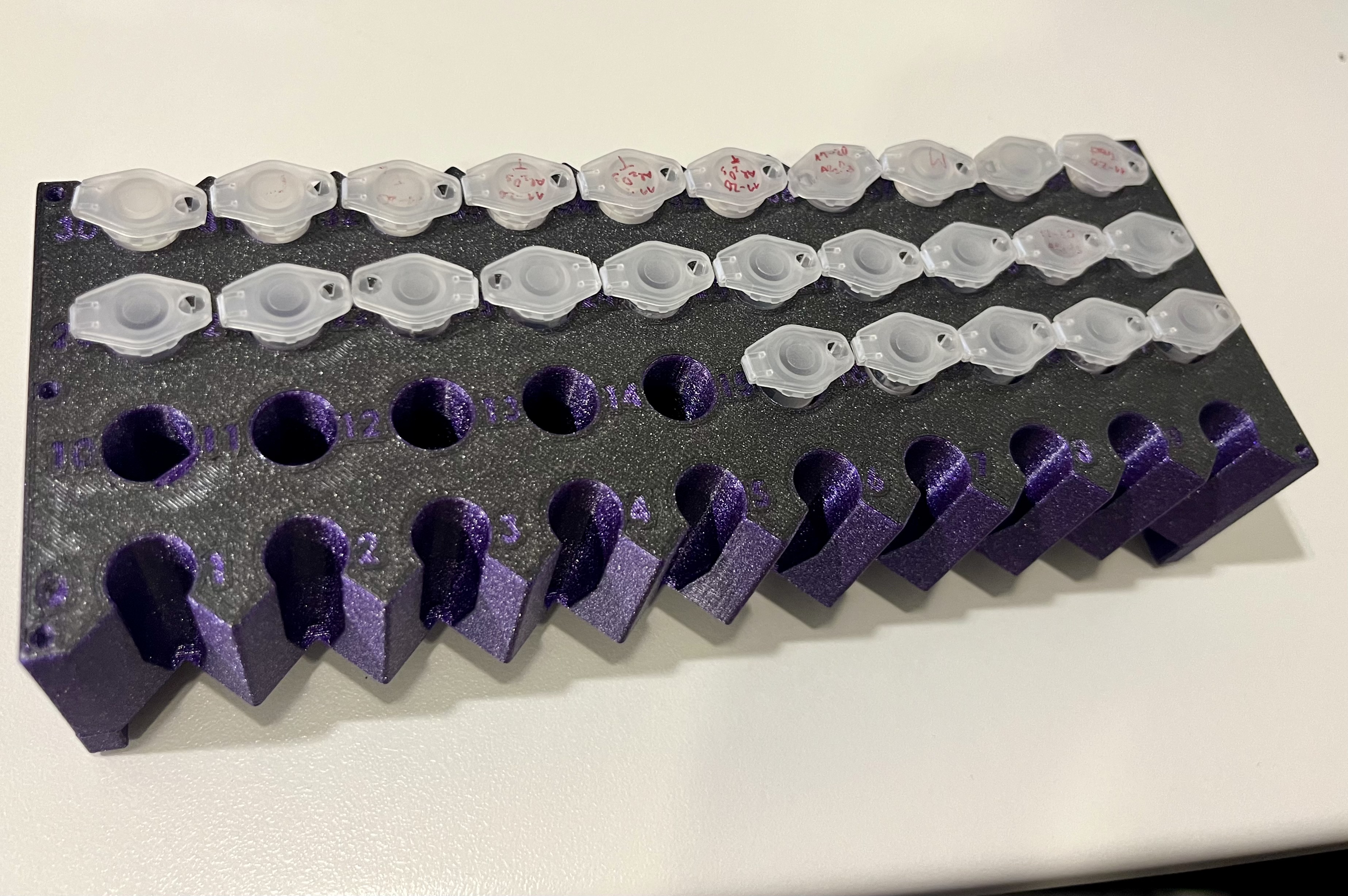 Stackable Eppendorf tube rack - Open Source — miniatura 2