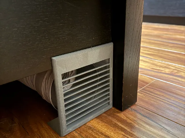 4" heater vent