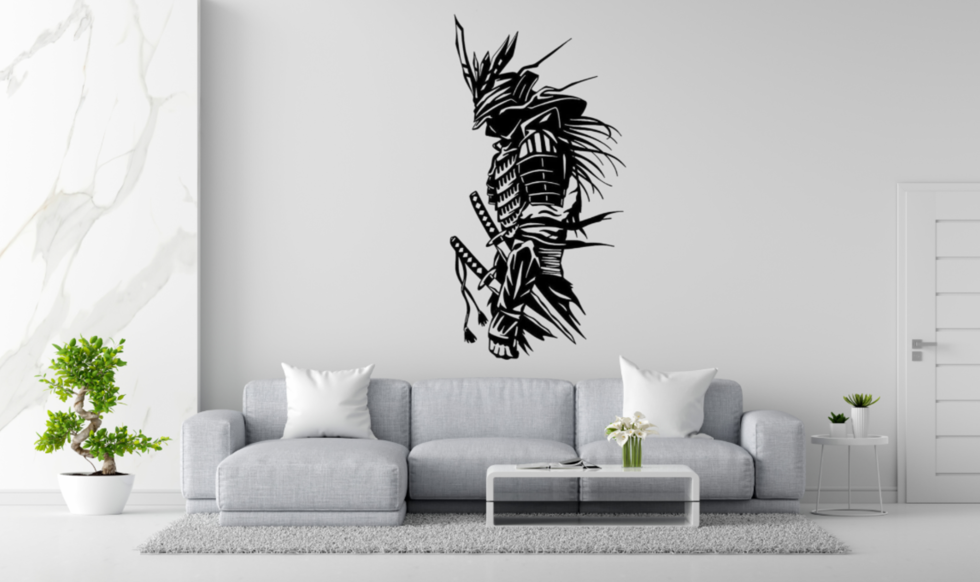 WallArt Samurai Japan Warrior 002
