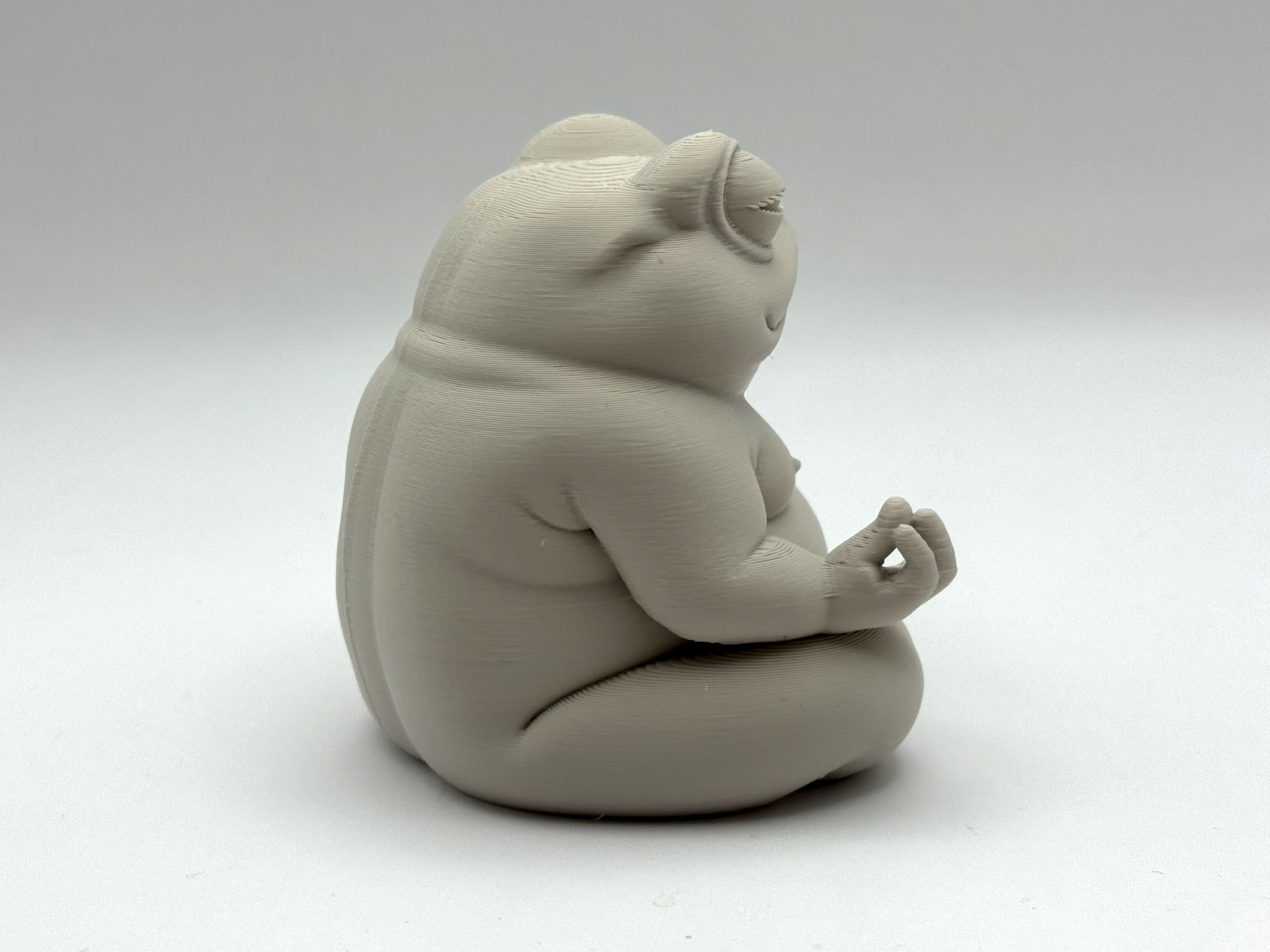 Miniatura 3 do modelo 3D Chonky Zen Frog