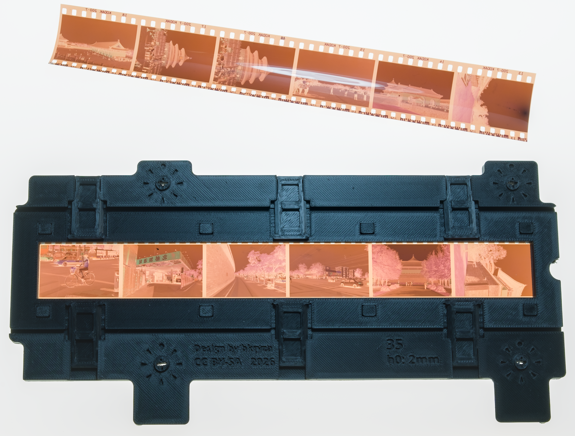 Epson V700/V750/V800/V850 negative holder system