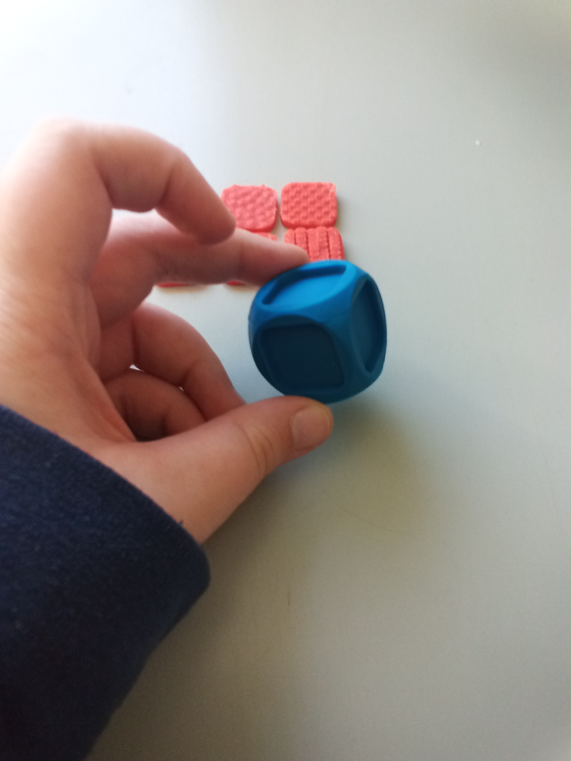Miniatura 5 do modelo 3D Modular Sensory Cube – Interchangeable Tactile Texture System
