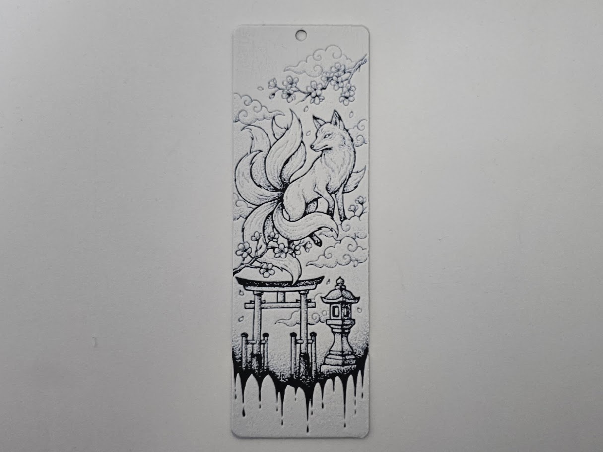 Nine-Tailed Fox Shrine Bookmark