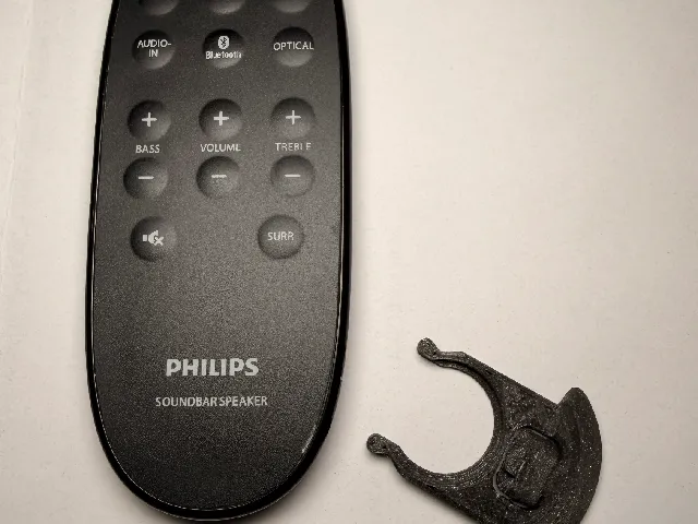 Porte pile télécommande Barre de Son Philips / Battery holder for Philips soundbar remote control