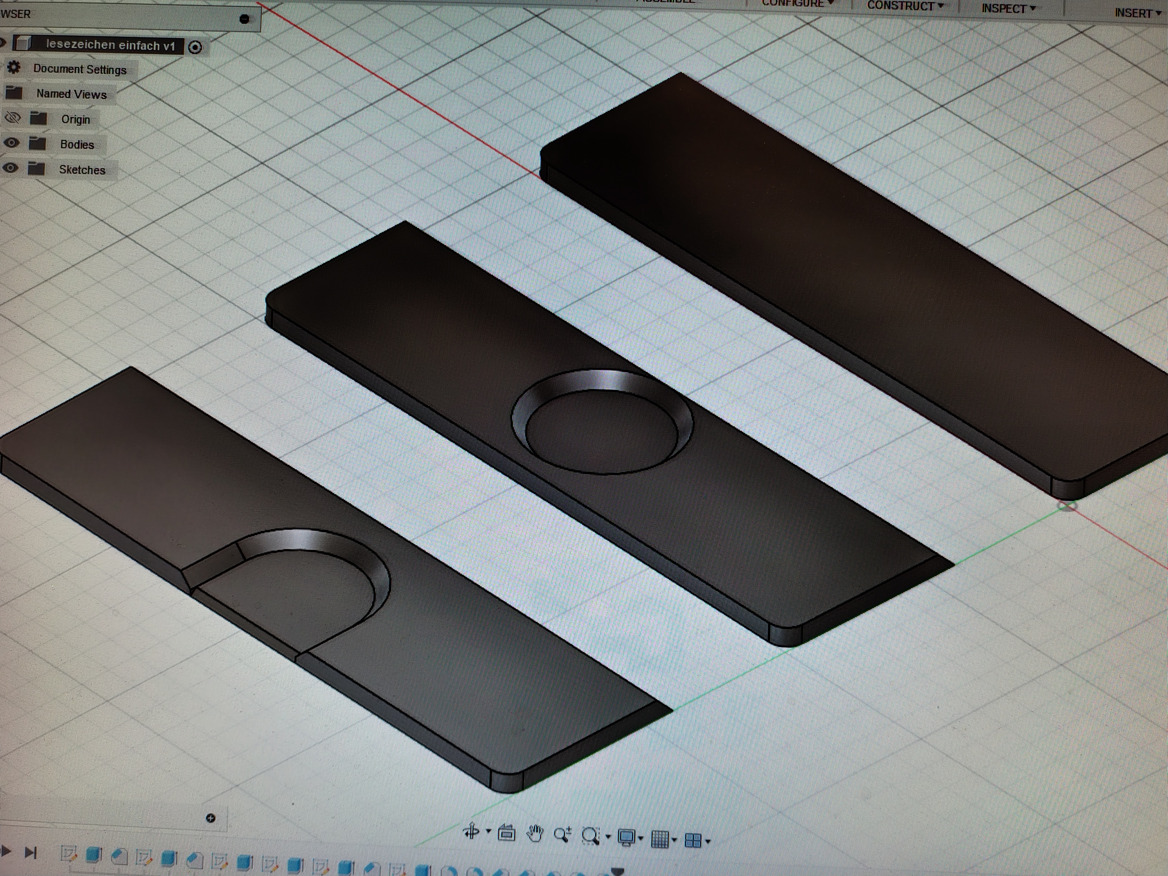 Miniatura 5 do modelo 3D reading ruler different models
