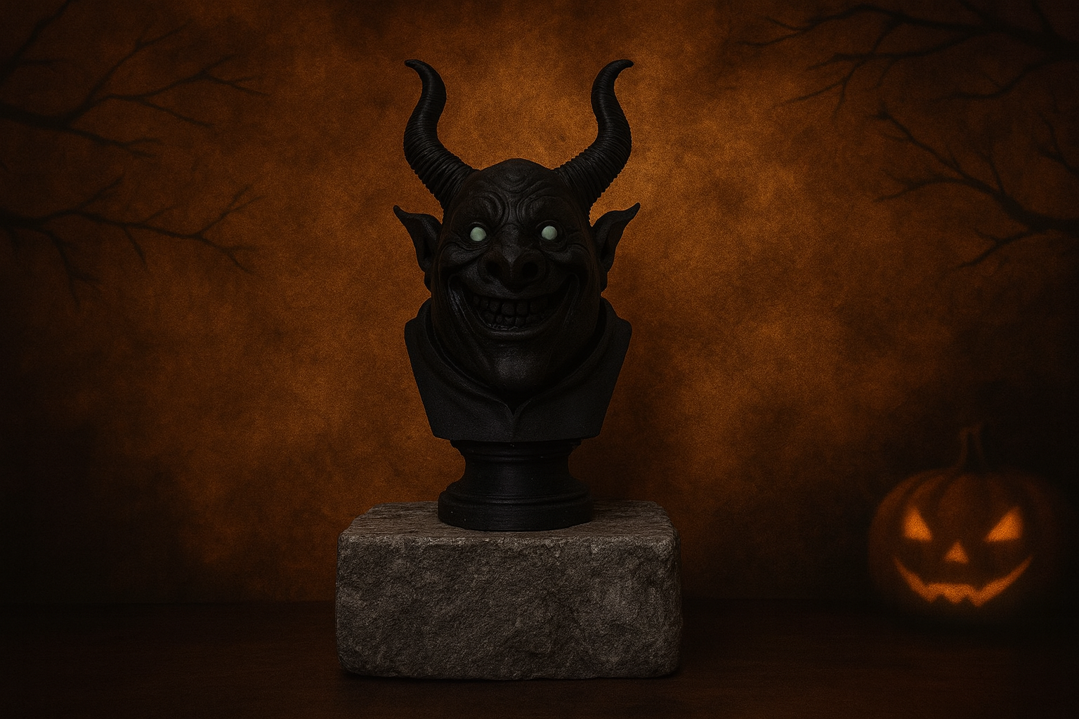 Halloween Krampus – The Smiling Devil