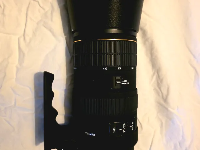 Sigma 80-400 Lens Hood