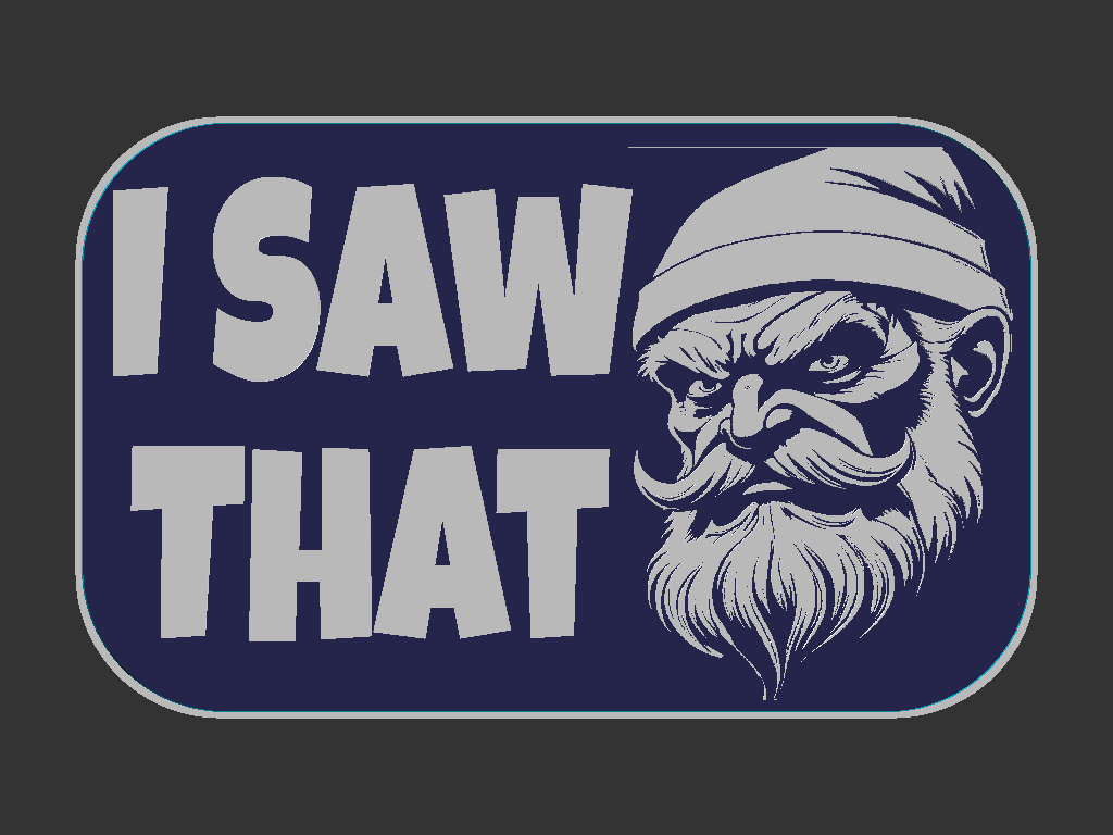 Miniatura 10 do modelo 3D Gumpy Santa signs