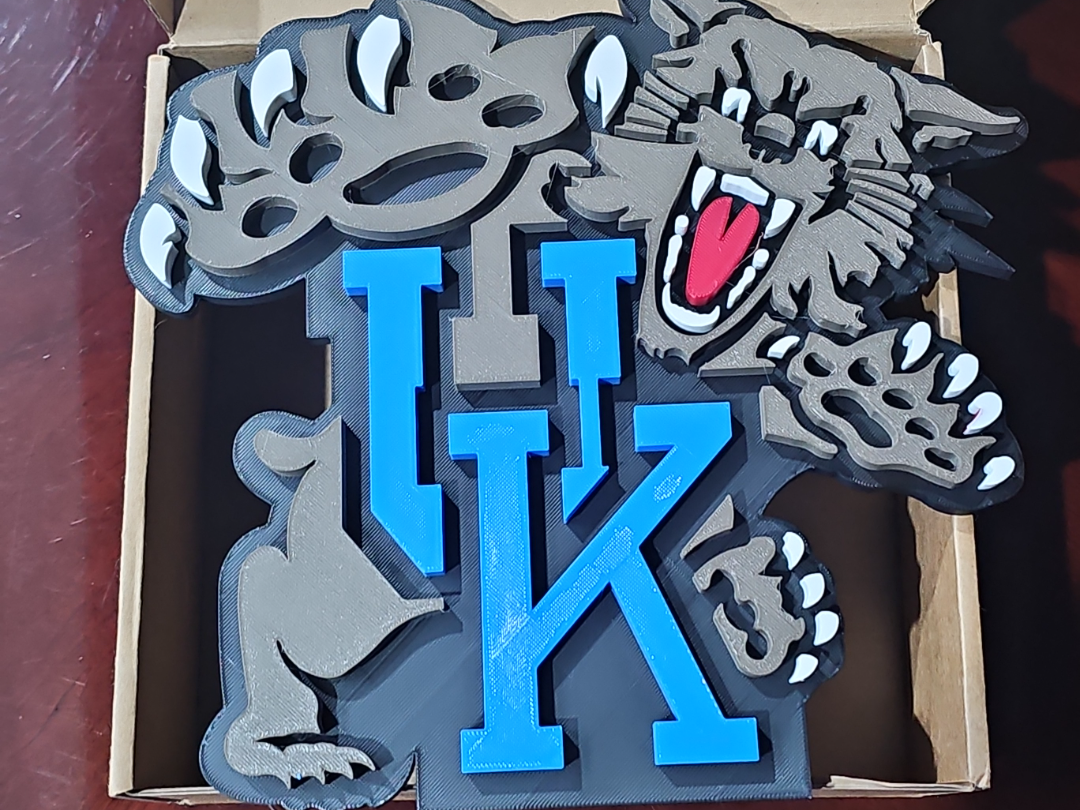University of Kentucky Old UK Wildcats Logo