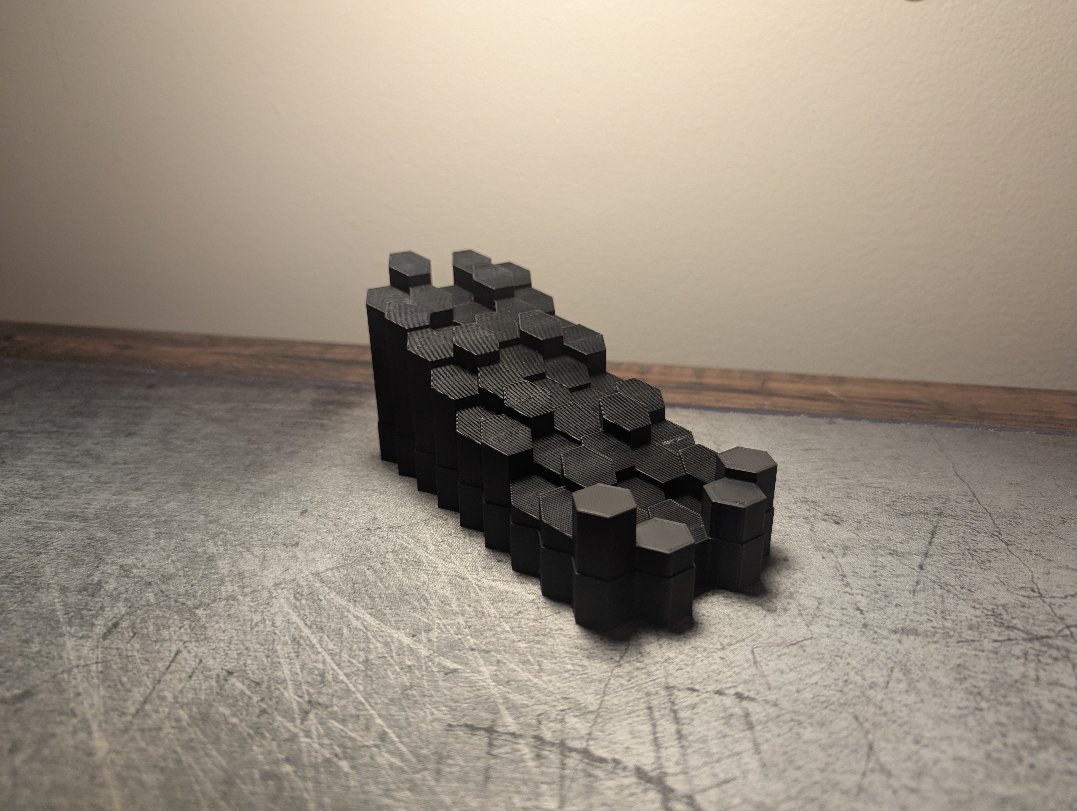Basalt Column Phone Holder