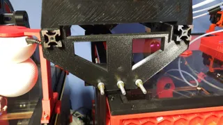 Soporte superior bobinas para Voron Trident con Ercf v2 para tophat 66 mm