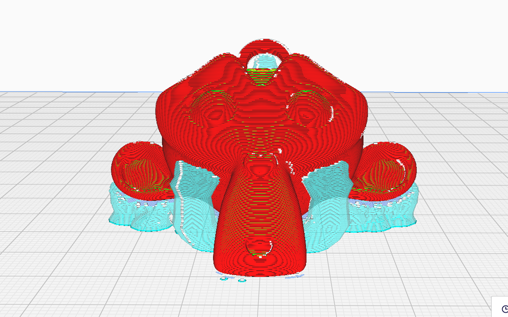 Miniatura 3 do modelo 3D Blender 3D Monkey Keychain 2 Versions